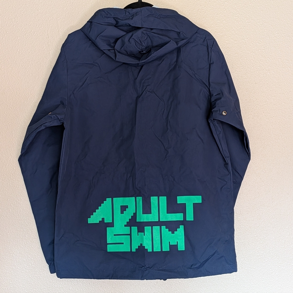 Jon Bellion Adult Swim Hooded Windbreaker - Picture 2 of 7